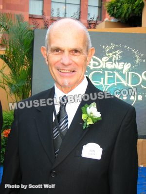 Ron Logan at the Disney Legends ceremony