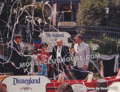 Pirates of the Caribbean contributors X Atencio and Marc Davis christen one of the boats