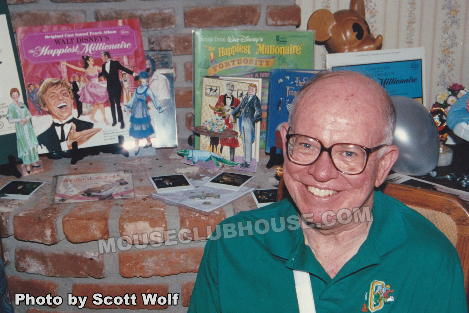 Dave Smith, founder of the Disney Archives, 1992